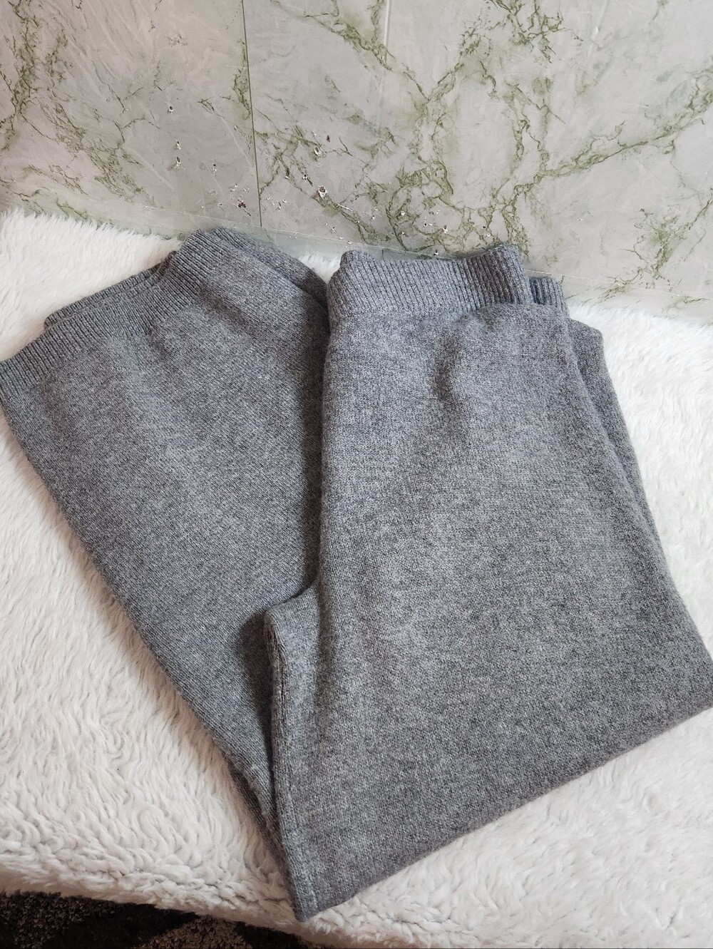 TIME AND TRU Wide Leg Gray Sweater Pants